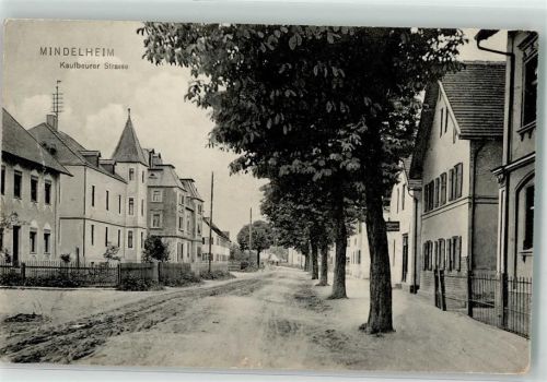 Mindelheim 1915 Kaufbeurer Straße