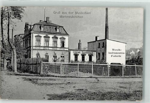 08258 O9659 Markneukirchen - Musikinstrumenten-Fabrik Conrad Eschenbach