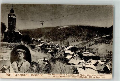 Lauscha Hochseilartist Mr. Leonardi Renner Die Todesfahrt in Lauscha Winter