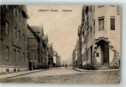 Lößnitz 1912 Talstraße