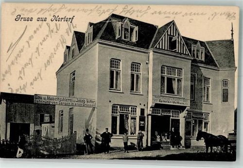 Nortorf 1915 Geschäft Spitzner & Kalthuis Tischlerei