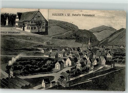 Hausen 1915 Hebel's Geburtshaus