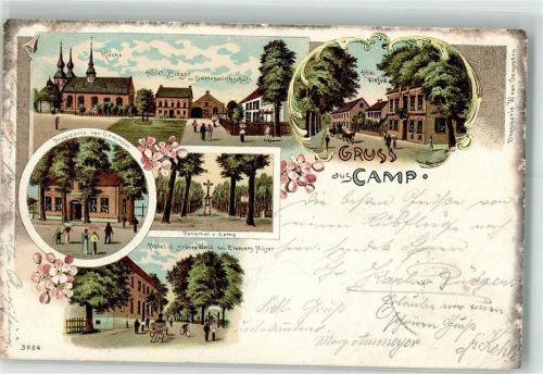 Kamp-Lintfort 1903 Drogerie Hotel Bieger Hotel zum grünen Wald Hotel Winfeld