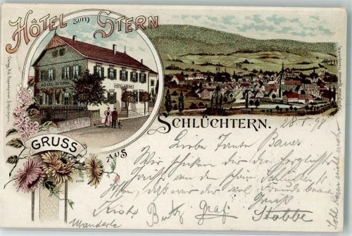 Schlüchtern 1898 Hotel Zum Stern