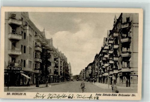 Gesundbrunnen WK II Fritz Schulz-Ecke Brüsseler Straße