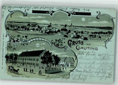 Gauting 1902 Gasthaus zur Post