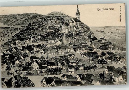 91593 W8801 Burgbernheim 1908 - Verlag Hans Pernat