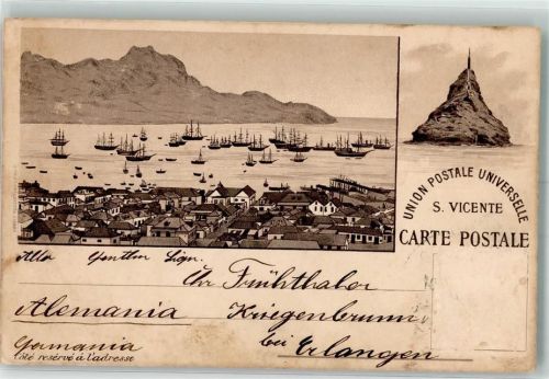 Sao Vicente 1901 Lithographie KEINE AK