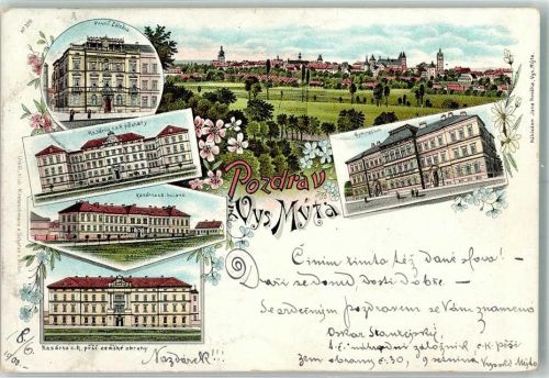 Nové Hrady 1900 Vys Myta Roudna Gymnasium Kasernen
