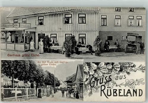Rübeland An der Rode Gasthaus grüne Eiche