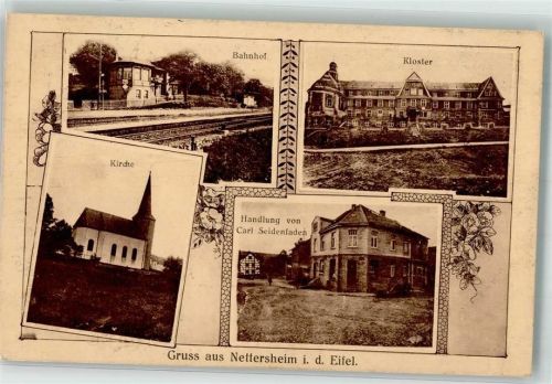 Nettersheim Kloster Bahnhof Handlung Carl Seidenfaden Dorfkirche
