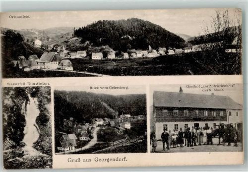 Cesky Jiretin Wasserfall Gasthaus Zur Zufriedenheit K. Mooz
