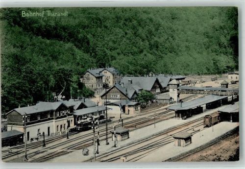 Tharandt Bahnhof Eisenbahn Dampflokomotive