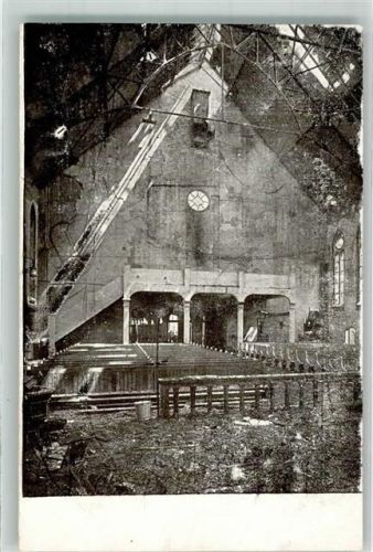 Pankow Sanctissimum Corpus Christi Kirche Nach dem Brand Feuer Juni 1915 Trümmer Prentlauer Berg