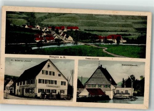 79539 W7850 Haagen , Baden - Gasthaus zum Lamm E-Werk