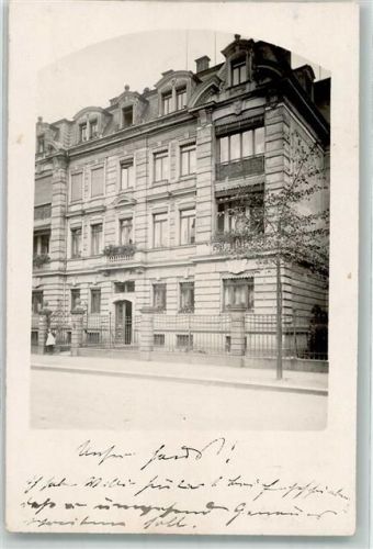 Heidenau 1911 Wohnhaus Ort lt. Stempel
