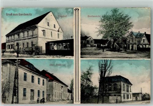 Gordemitz 1915 Gasthaus Altes Zollhaus