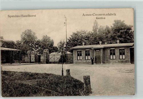 Haselhorst Armee Konservenfabrik Kantine