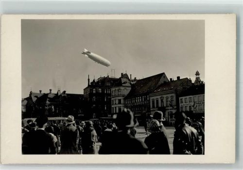 Flensburg Zeppelin über Flensburg