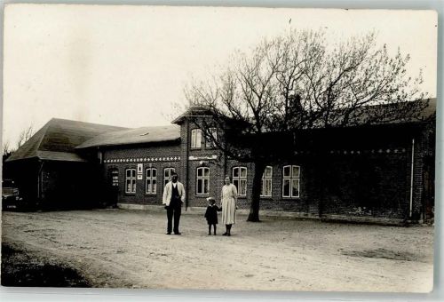 Leck Posthilfstelle Wessby Wohnhaus Familieaufnahme