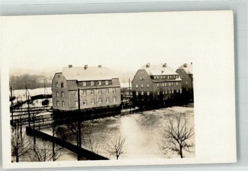 04769 O7263 Mügeln b Oschatz Privatfoto AK Hochwasser Überschwemmung Katastrophe Unglück Ort handschriftlich