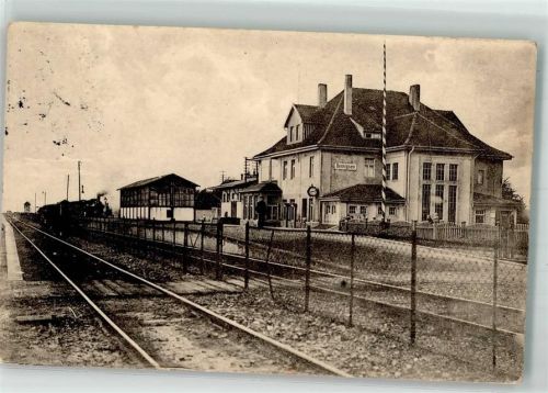 31832 W3257 Bennigsen 1918 Foto AK Bahnhof