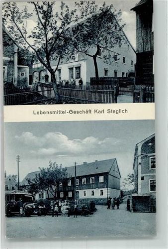 01855 O8361 Hinterhermsdorf - Lebensmittel-Geschäft Steglich