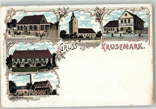 Hohenberg-Krusemark Zuckerfabrik Gasthaus Beindorf Klopp's Gasthaus