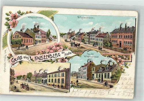 Falkenberg 1908 Wilhelmstraße-Ansichten
