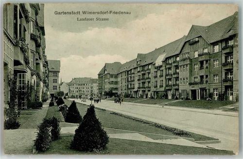 Friedenau 1916 Landauer Straße