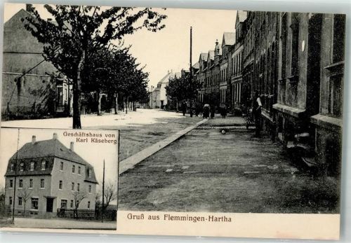Flemmingen Ortsstraße Geschäfthaus Käseberg