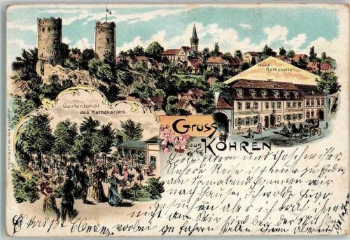 Kohren-Sahlis 1902 Hotel Rathskeller