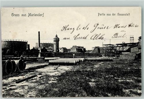 Tempelhof 1912 Bei der Gasanstalt