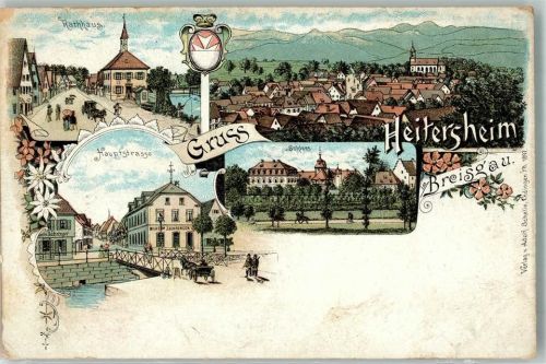Heitersheim Rathaus Schloß Hauptstraße