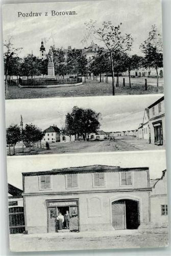 1918 Borovany Forbes Kriegerdenkmal