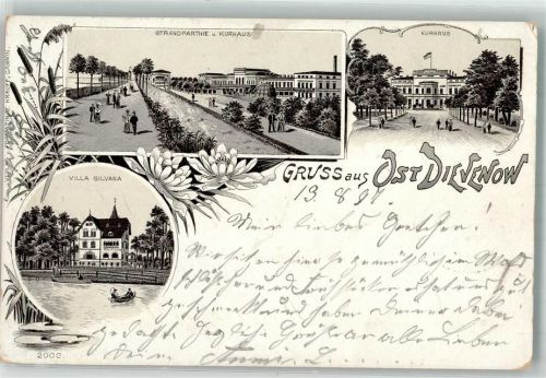 Dievenow 1897 Kurhaus Villa Silvana
