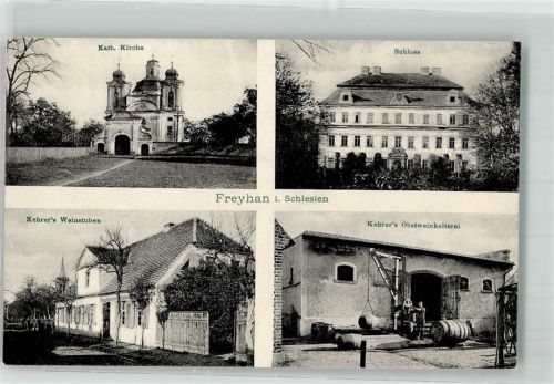 Freyhan Kath. Kirche Schloss Weinstube Kehrer