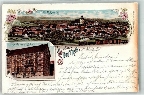 Sontra 1899 Gasthaus zum Adler