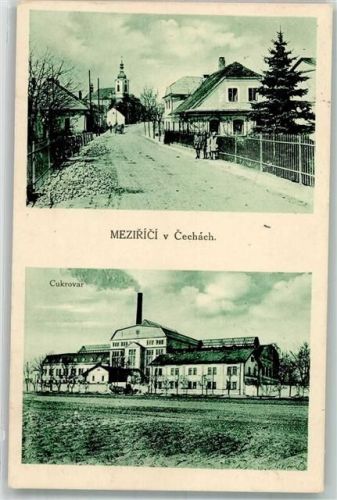 Velké Mezirici Zuckerfabrik