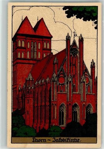 Thorn Torun Künstlersteindruck Jakobikirche