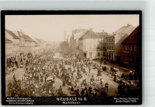 Neusalz a.d. Oder Marktszene