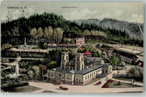 Jablonec n. Nisou Gablonz Neiße 1917 - Schützenhaus