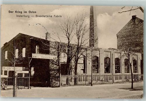 Insterburg 1915 Brasche`sche Fabrik