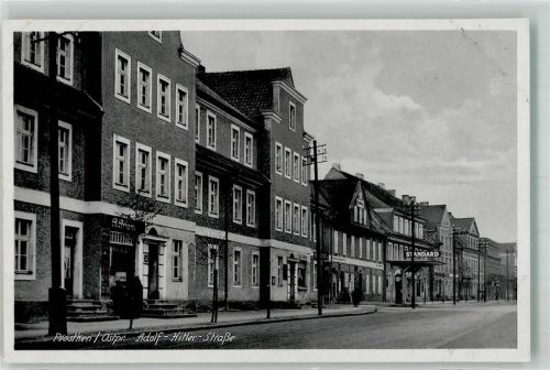 Prostken WK II Adolf Hitler Straße Tankstelle Standard