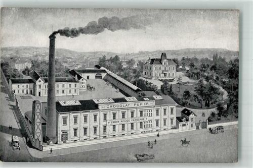 Saint-Etienne 1918 Chocolat Pupier Oldtimer Französisches Rotes Kreuz Hospital