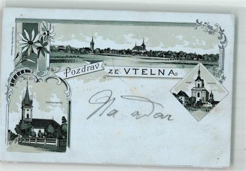 Vtelno 1899 Ev. Kirche