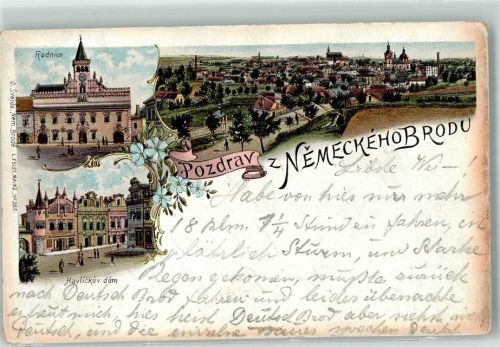 Havlickuv Brod 1898 Rathaus havlickuv dum
