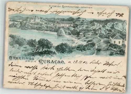 Willemstad 1902 Quarantine-Station Curacao