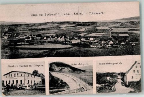 Buchenwalde Gasthaus zur Talsperre Bober-Talsperre Schmiedebergstraße