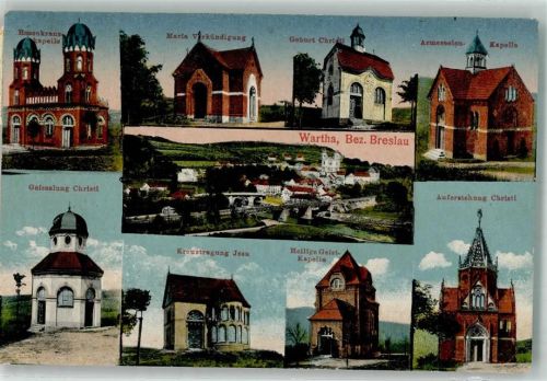 Wartha 1915 Rosenkranz Kapelle Christi Geburt Heilig Geist Kapelle